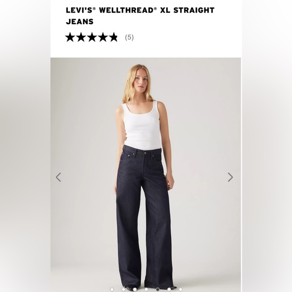 Levi's Denim - Levi's Wellthread XL Straight Jeans size 27